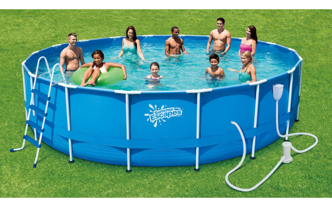 Бассейн каркасный 549х122см Summer Escapes Р20-1848-В Бассейн каркасный 549х122см Summer Escapes Р20-1848-В